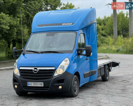 Синий Опель Movano, объемом двигателя 2.3 л и пробегом 395 тыс. км за 16500 $, фото 17 на Automoto.ua