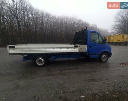 Синий Опель Movano, объемом двигателя 2.19 л и пробегом 263 тыс. км за 10000 $, фото 5 на Automoto.ua