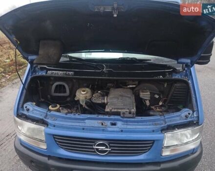Синий Опель Movano, объемом двигателя 2.19 л и пробегом 263 тыс. км за 10000 $, фото 6 на Automoto.ua