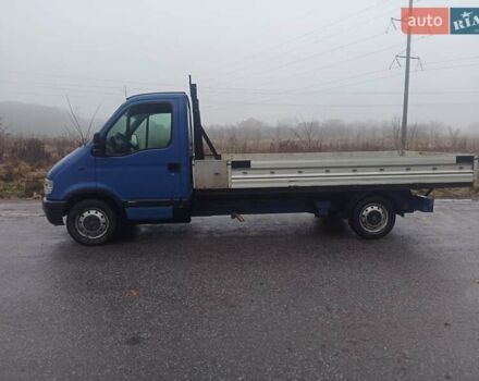 Синий Опель Movano, объемом двигателя 2.19 л и пробегом 263 тыс. км за 10000 $, фото 3 на Automoto.ua