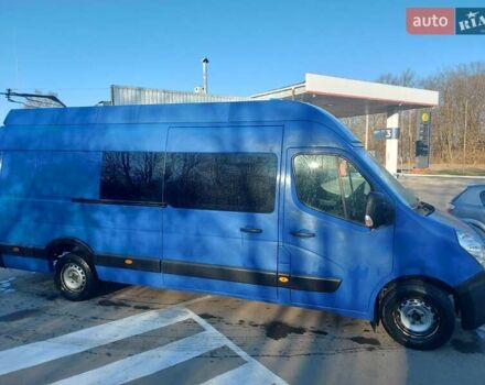 Синий Опель Movano, объемом двигателя 2.3 л и пробегом 172 тыс. км за 18700 $, фото 5 на Automoto.ua