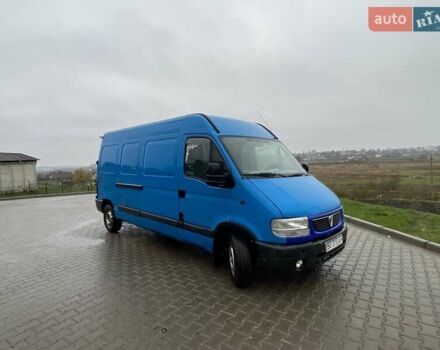 Синий Опель Movano, объемом двигателя 2.19 л и пробегом 350 тыс. км за 3750 $, фото 2 на Automoto.ua