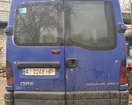 Синій Опель Movano, об'ємом двигуна 2.8 л та пробігом 36 тис. км за 2000 $, фото 1 на Automoto.ua