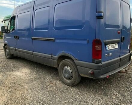 Синій Опель Movano, об'ємом двигуна 2.5 л та пробігом 444 тис. км за 4400 $, фото 5 на Automoto.ua