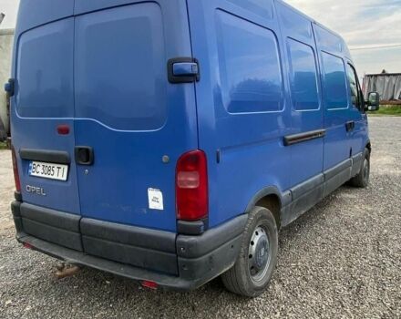 Синій Опель Movano, об'ємом двигуна 2.5 л та пробігом 444 тис. км за 4400 $, фото 2 на Automoto.ua