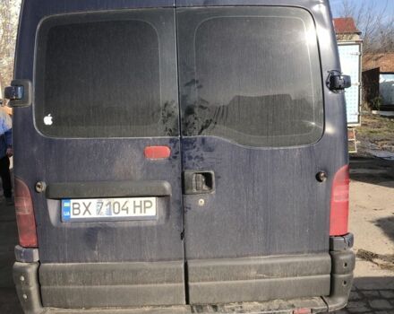 Синий Опель Movano, объемом двигателя 2.2 л и пробегом 480 тыс. км за 7000 $, фото 3 на Automoto.ua