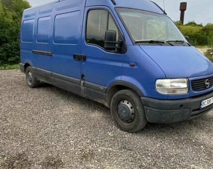 Синій Опель Movano, об'ємом двигуна 2.5 л та пробігом 444 тис. км за 4400 $, фото 1 на Automoto.ua