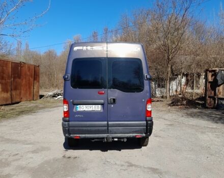 Синій Опель Movano, об'ємом двигуна 2.5 л та пробігом 600 тис. км за 7800 $, фото 1 на Automoto.ua
