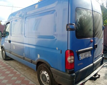 Синій Опель Movano, об'ємом двигуна 2.5 л та пробігом 300 тис. км за 5000 $, фото 1 на Automoto.ua