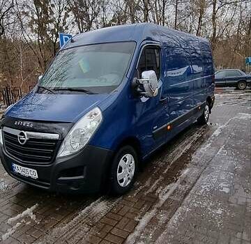 Синий Опель Movano, объемом двигателя 2.3 л и пробегом 292 тыс. км за 17600 $, фото 4 на Automoto.ua