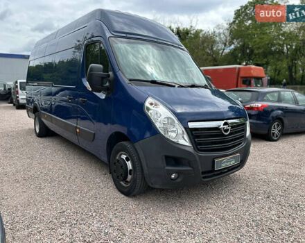 Синий Опель Movano, объемом двигателя 2.3 л и пробегом 239 тыс. км за 21000 $, фото 13 на Automoto.ua