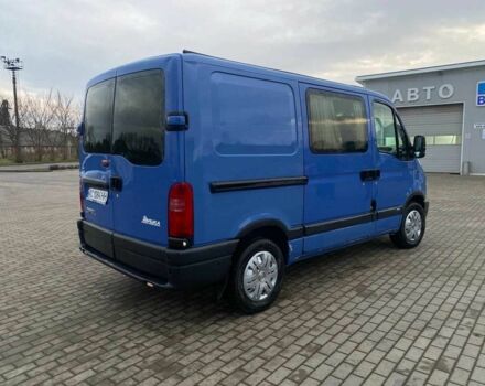 Синий Опель Movano, объемом двигателя 1.9 л и пробегом 318 тыс. км за 4400 $, фото 4 на Automoto.ua