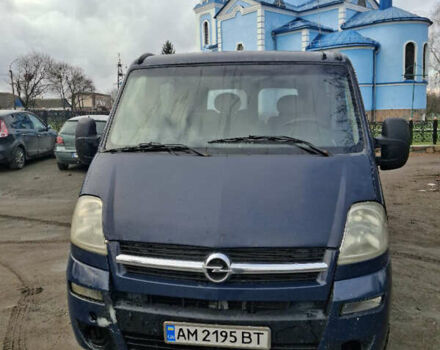 Синій Опель Movano, об'ємом двигуна 2.46 л та пробігом 380 тис. км за 5950 $, фото 1 на Automoto.ua