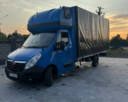 Синий Опель Movano, объемом двигателя 2.3 л и пробегом 230 тыс. км за 16000 $, фото 2 на Automoto.ua