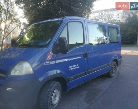 Синий Опель Movano, объемом двигателя 2 л и пробегом 110 тыс. км за 8500 $, фото 10 на Automoto.ua