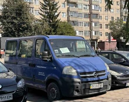 Синий Опель Movano, объемом двигателя 2 л и пробегом 110 тыс. км за 8500 $, фото 1 на Automoto.ua