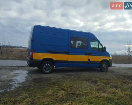 Синий Опель Movano, объемом двигателя 2.46 л и пробегом 415 тыс. км за 7200 $, фото 4 на Automoto.ua