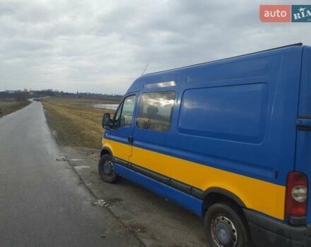 Синий Опель Movano, объемом двигателя 2.46 л и пробегом 415 тыс. км за 7200 $, фото 2 на Automoto.ua