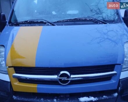 Синий Опель Movano, объемом двигателя 2.46 л и пробегом 415 тыс. км за 7200 $, фото 7 на Automoto.ua