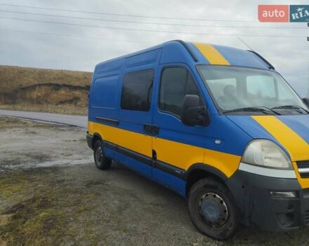 Синий Опель Movano, объемом двигателя 2.46 л и пробегом 415 тыс. км за 7200 $, фото 3 на Automoto.ua