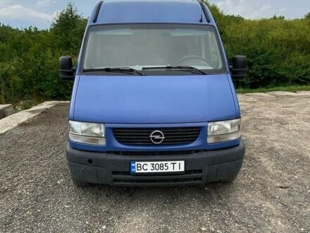 Синий Опель Movano, объемом двигателя 2.5 л и пробегом 444 тыс. км за 4400 $, фото 1 на Automoto.ua