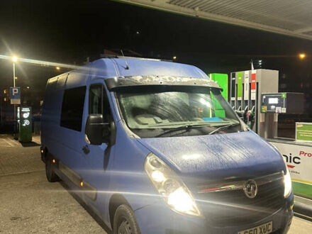Синий Опель Movano, объемом двигателя 2.3 л и пробегом 450 тыс. км за 5700 $, фото 1 на Automoto.ua