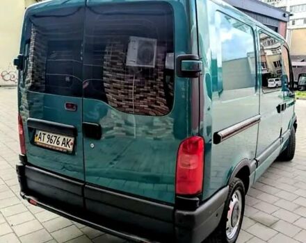 Зеленый Опель Movano, объемом двигателя 2.2 л и пробегом 155 тыс. км за 6999 $, фото 8 на Automoto.ua
