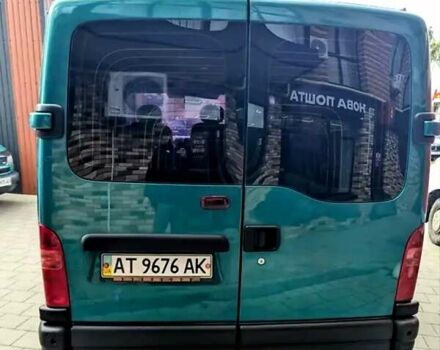 Зеленый Опель Movano, объемом двигателя 2.2 л и пробегом 155 тыс. км за 6999 $, фото 5 на Automoto.ua