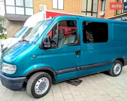 Зеленый Опель Movano, объемом двигателя 2.2 л и пробегом 155 тыс. км за 6999 $, фото 4 на Automoto.ua