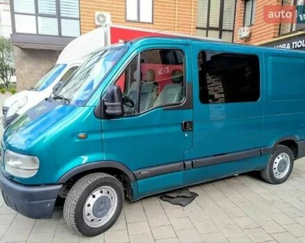 Опель Movano 2003 в Тернополе на Automoto.ua Зеленый Опель Movano, объемом двигателя 2.2 л и пробегом 155 тыс. км за 6999 $, фото 7 на Automoto.ua