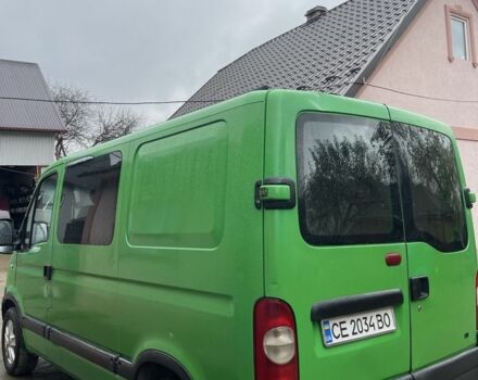 Зеленый Опель Movano, объемом двигателя 2.5 л и пробегом 493 тыс. км за 7000 $, фото 5 на Automoto.ua