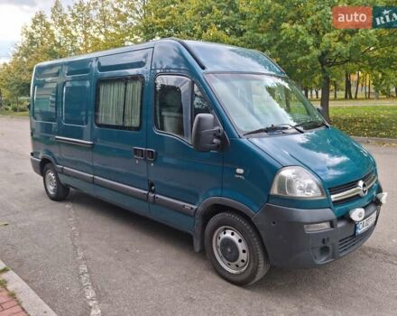 Зеленый Опель Movano, объемом двигателя 2.5 л и пробегом 450 тыс. км за 10600 $, фото 8 на Automoto.ua