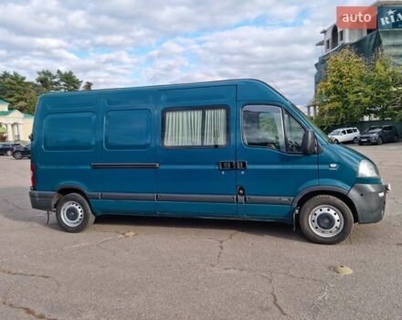 Зеленый Опель Movano, объемом двигателя 2.5 л и пробегом 450 тыс. км за 10600 $, фото 6 на Automoto.ua
