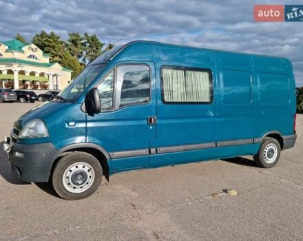 Зеленый Опель Movano, объемом двигателя 2.5 л и пробегом 450 тыс. км за 10600 $, фото 21 на Automoto.ua