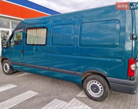 Зеленый Опель Movano, объемом двигателя 2.5 л и пробегом 450 тыс. км за 10600 $, фото 11 на Automoto.ua