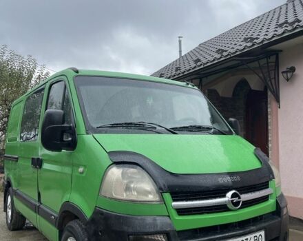 Зеленый Опель Movano, объемом двигателя 2.5 л и пробегом 493 тыс. км за 7000 $, фото 1 на Automoto.ua