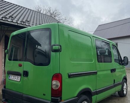 Зеленый Опель Movano, объемом двигателя 2.5 л и пробегом 493 тыс. км за 7000 $, фото 4 на Automoto.ua