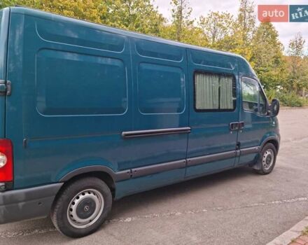 Зеленый Опель Movano, объемом двигателя 2.5 л и пробегом 450 тыс. км за 10600 $, фото 3 на Automoto.ua