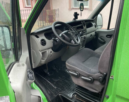 Зеленый Опель Movano, объемом двигателя 2.46 л и пробегом 493 тыс. км за 7000 $, фото 14 на Automoto.ua