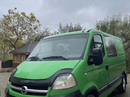 Зеленый Опель Movano, объемом двигателя 2.5 л и пробегом 493 тыс. км за 7000 $, фото 1 на Automoto.ua
