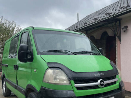 Зеленый Опель Movano, объемом двигателя 2.46 л и пробегом 493 тыс. км за 7000 $, фото 1 на Automoto.ua