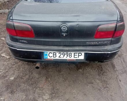 Черный Опель Омега, объемом двигателя 2 л и пробегом 250 тыс. км за 1450 $, фото 2 на Automoto.ua