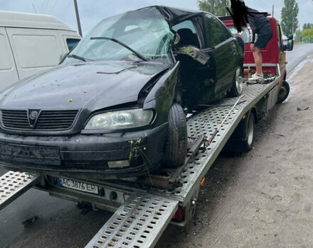 Черный Опель Омега, объемом двигателя 2.2 л и пробегом 474 тыс. км за 750 $, фото 1 на Automoto.ua