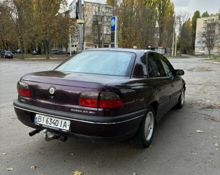 Фиолетовый Опель Омега, объемом двигателя 2 л и пробегом 205 тыс. км за 2700 $, фото 3 на Automoto.ua