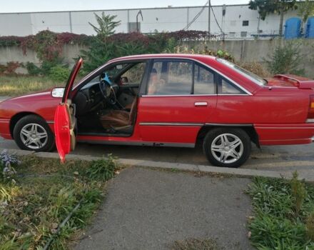 Красный Опель Омега, объемом двигателя 2 л и пробегом 200 тыс. км за 1200 $, фото 6 на Automoto.ua