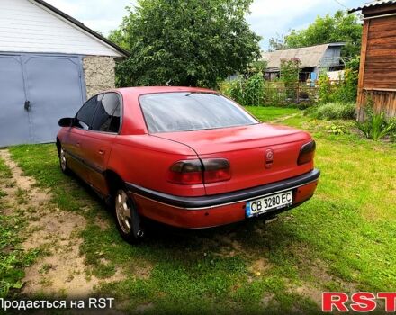 Красный Опель Омега, объемом двигателя 2.5 л и пробегом 250 тыс. км за 2500 $, фото 1 на Automoto.ua