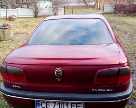 Красный Опель Омега, объемом двигателя 2 л и пробегом 290 тыс. км за 1700 $, фото 2 на Automoto.ua