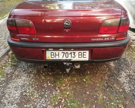 Опель Омега 1996 в Одессе на Automoto.ua Красный Опель Омега, объемом двигателя 2.5 л и пробегом 316 тыс. км за 2500 $, фото 3 на Automoto.ua