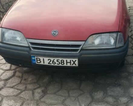 Красный Опель Омега, объемом двигателя 2 л и пробегом 356 тыс. км за 2000 $, фото 1 на Automoto.ua