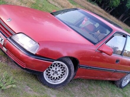 Красный Опель Омега, объемом двигателя 1.8 л и пробегом 350 тыс. км за 640 $, фото 1 на Automoto.ua